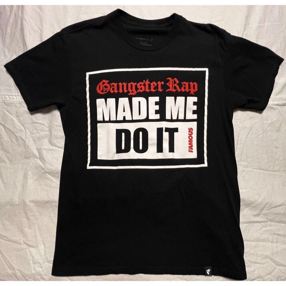 Famous Stars And Straps Gangster Rap Made Me Do It Men's Large